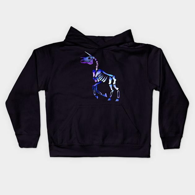 Necromancy is Magic Kids Hoodie by PoesUnderstudy